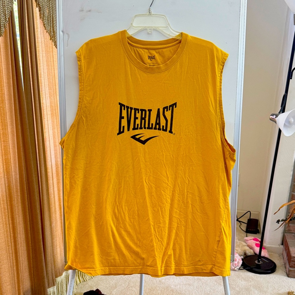 Everlast Mustard Sleeveless Top